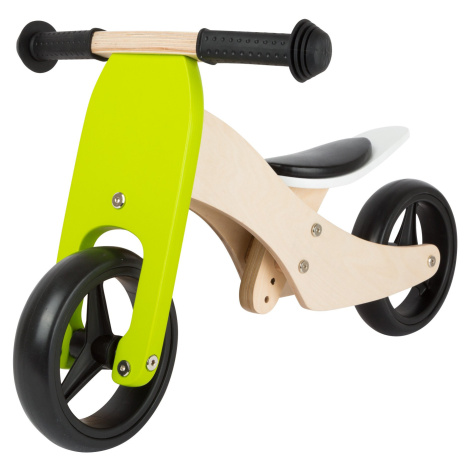 Small Foot Dřevěná tříkolka Trike 2v1 zelená Legler
