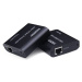 PremiumCord HDMI extender na 60m přes jeden kabel Cat5e/6/6a/7, Full HD 1080p, EDID, černá - khe