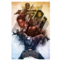 Plakát, Obraz - Marvel - Black Panther, (61 x 91.5 cm)