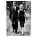 Fotografie French Actress Marilyn Monroe With her Husband Arthur Miller, 30 × 40 cm