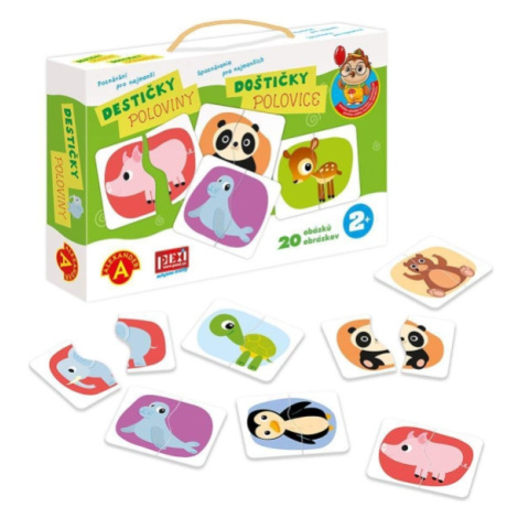 Alexander Poznávání pro nejmenší - Destičky - poloviny PEXI