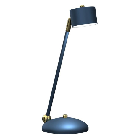 Stolní lampa ARENA 1xGX53/11W/230V modrá/zlatá Donoci