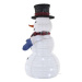 EMOS LED skládací sněhulák SNOWMAN 60 cm studená bílá