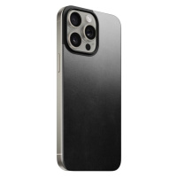 Nomad Magnetic Horween kožený kryt iPhone 15 Pro Max černý