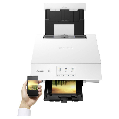 Canon inkoustová multifunkční tiskárna Pixma Ts8351a Bílá