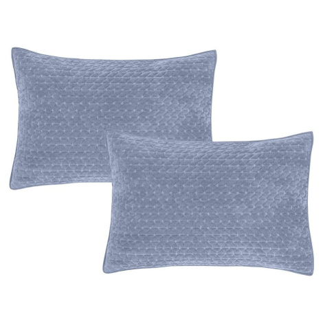 Povlaky na polštáře v sadě 2 ks 50x75 cm Attica Velvet Embroidered – Bianca