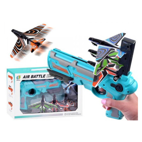 Letadlová odpalovací pistole modrá Toys Group