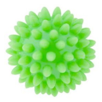 Senzorický míč na masáž a rehabilitaci 5,4 cm zelený TULLO