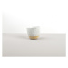 Made in Japan Hrnek bez ucha s nepravidelným okrajem Tea Cup bílý 180 ml