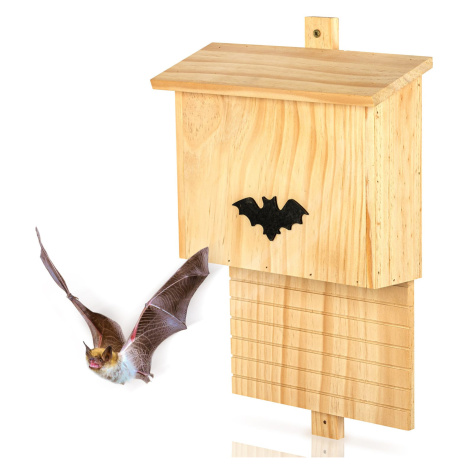 Blumfeldt Domeček pro netopýry, hnízdo, pomoc při přezimování, celoročně obyvatelný, piniové dře