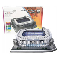 Fotbalový stadion Santiago Bernabeu Real Madrid Fc 3D puzzle