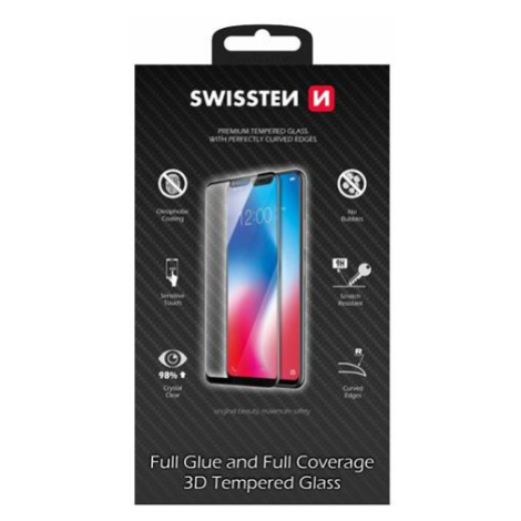 Tvrzené sklo Swissten Ultra Durable 3D Full Glue pro Samsung Galaxy S20+, černá