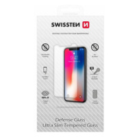 Ochranné temperované sklo Swissten, pro Apple iPhone 11, černá, Defense glass