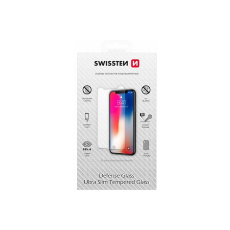 Ochranné temperované sklo Swissten, pro Apple iPhone 11, černá, Defense glass