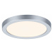 PAULMANN LED vestavné svítidlo Areo VariFit IP44 kruhové 118 6,5W 3.000K matný chrom 930.33