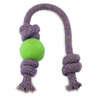 Beco Beco Ball míček pro psy na laně, zelený klein