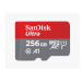 SanDisk MicroSDXC karta 256GB Ultra (150 MB/s, A1 Class 10 UHS-I) + adaptér