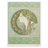 Obrazová reprodukce Green Garden Laurel, Alfons Mucha, 30 × 40 cm