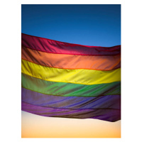 Umělecká fotografie Rainbow flag, Jonathan Knowles, (30 x 40 cm)