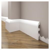 Podlahová lišta Elegance LPC-99-101 bílá mat
