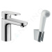 Hansgrohe 71215000 - Umyvadlová baterie s ruční sprchou Bidette, chrom