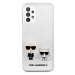 Karl Lagerfeld KLHCA32CKTR hard silikonové pouzdro Samsung Galaxy A32 5G transparent Karl & Chou