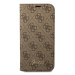 Guess GUBKP14XHG4SHW hard silikonové pouzdro iPhone 14 PRO MAX 6.7" brown book 4G Vintage Gold L