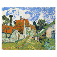 Obrazová reprodukce Street in Auvers-sur-Oise (1890), Vincent van Gogh, 40 × 30 cm