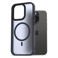 AlzaGuard Matte Case Compatible with MagSafe pro iPhone 15 Pro tmavě modrý