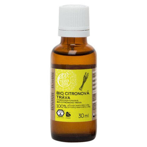 Tierra Verde Esenciální olej BIO Citronová tráva 30 ml