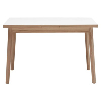 Rozkládací jídelní stůl s bílou deskou Hammel Single, 120 x 80 cm