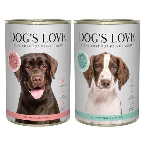 Dog´s Love Hypoallergen, variace chutí, 12× 400 g Dog's Love