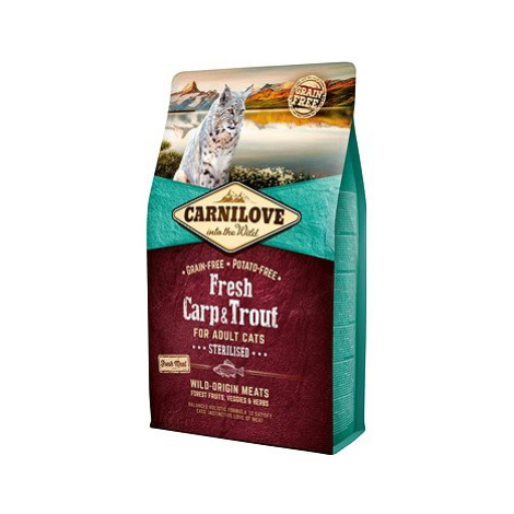 Carnilove Cat Fresh Carp & Trout - Sterilized 2 kg