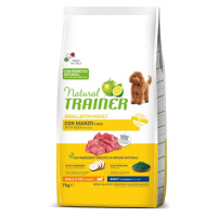 Natural Trainer Small/toy hovězí a rýže granule 7 kg