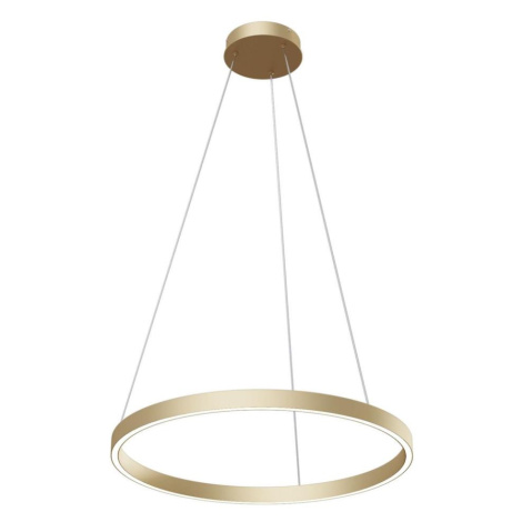 Maytoni Maytoni MOD058PL-L32BS4K - LED Lustr na lanku RIM LED/37W/230V pr. 60 cm zlatá