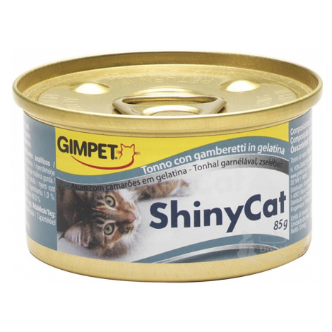Gimpet kočka konz. ShinyCat tuňak/krevety 2x70g + Množstevní sleva sleva 15%