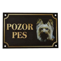 Cobbys Pet Pozor Pes Yorkshire 17 × 11cm