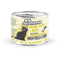 Joe & Pepper Cat kuře, krůta a kachna s hráškem 6× 200 g