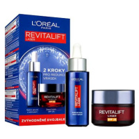 L'ORÉAL PARIS Revitalift Laser noční sérum + Revitalift Laser X3 denní krém SPF 25, 30 + 50 ml