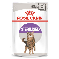 ROYAL CANIN STERILISED v želé pro kastrované kočky 12 × 85 g