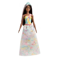 Mattel barbie princezna brunetka, fxt16