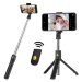 K07 Selfie tyč s bluetooth, stativ, tripod 2v1