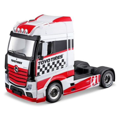 BBURAGO - 1:43 MB Actros Gigaspace Red/White