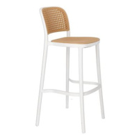 Barová židle Antonio bílá