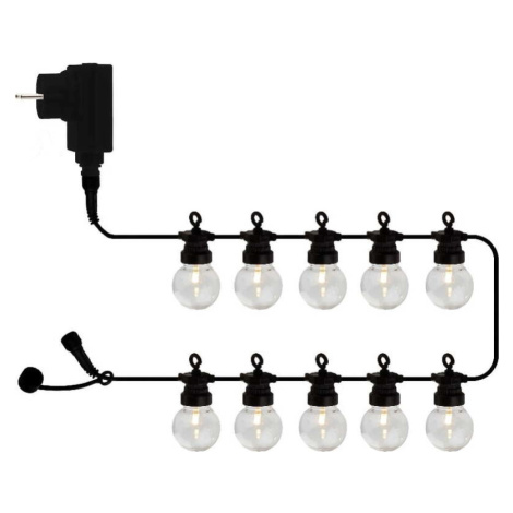 Světelný řetěz počet žárovek 10 ks délka 300 cm Lucas Clear – Sirius