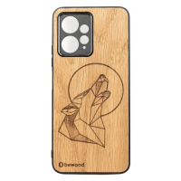 Dřevěné Pouzdro Bewood Redmi Note 12 4G Vlk Dub