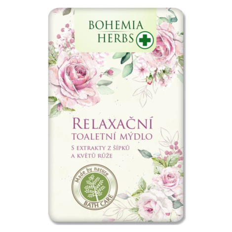 Bohemia Herbs toaletní mýdlo růže 100 g Bohemia Gifts & Cosmetics