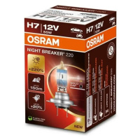 OSRAM H7 12V 55W PX26d NIGHT BREAKER 220 +220% 1ks 64210NB220