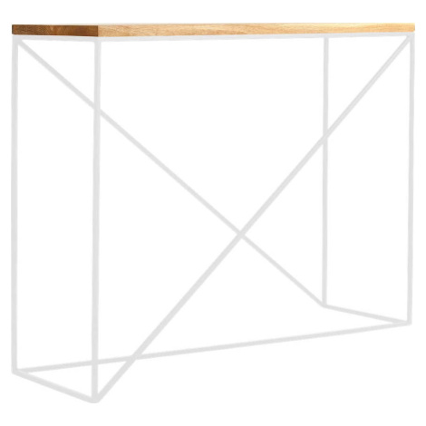 Konzolový stolek z dubového dřeva CustomForm Memo
