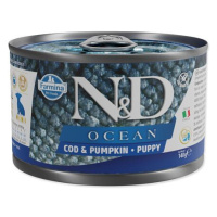 KONZERVA N&D DOG OCEAN COD & PUMPKIN PUPPY 140g